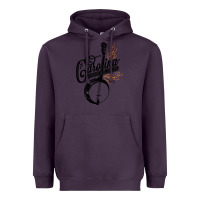 Plum the carolina chocolate drops Heavyweight Hoodie - artisFamous