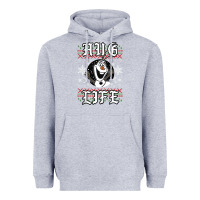 Heather Grey fro.zen o.l.a.f hug life ugly christmas sweater style shirt Heavyweight Hoodie - artisFamous