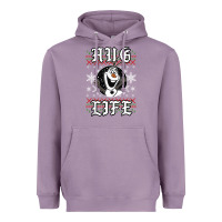 Lavender fro.zen o.l.a.f hug life ugly christmas sweater style shirt Heavyweight Hoodie - artisFamous
