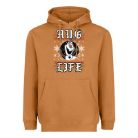 Meerkat fro.zen o.l.a.f hug life ugly christmas sweater style shirt Heavyweight Hoodie - artisFamous