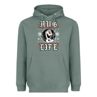 Sage fro.zen o.l.a.f hug life ugly christmas sweater style shirt Heavyweight Hoodie - artisFamous