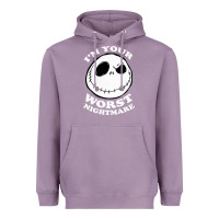 Lavender j.a.c.k  skel.ling.ton  worst nightmare t shirt Heavyweight Hoodie - artisFamous