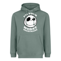 Sage j.a.c.k  skel.ling.ton  worst nightmare t shirt Heavyweight Hoodie - artisFamous