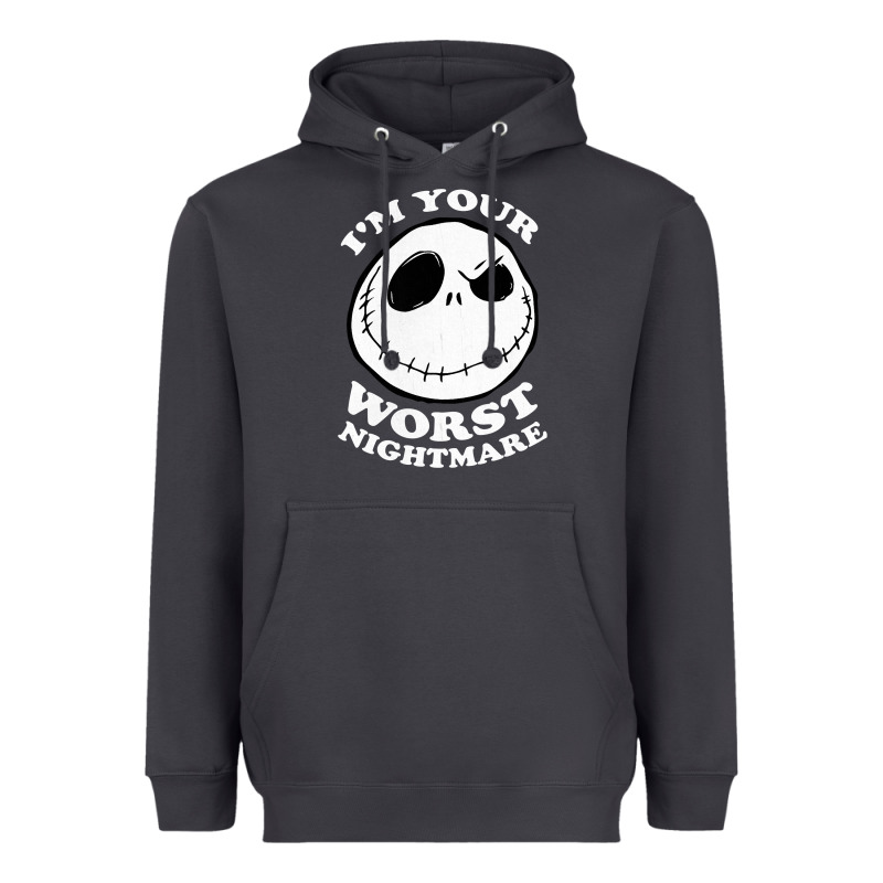 J.a.c.k  Skel.ling.ton  Worst Nightmare T Shirt Heavyweight Hoodie by artisFamous | Teevron
