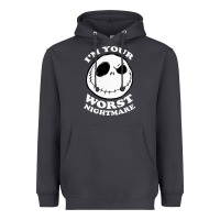Smoke j.a.c.k  skel.ling.ton  worst nightmare t shirt Heavyweight Hoodie - artisFamous