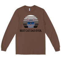 Chestnut Best Cat Dad Ever Long Sleeve Tee - Bettercallsaul