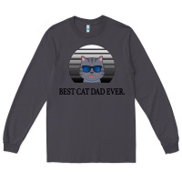 Smoke Best Cat Dad Ever Long Sleeve Tee - Bettercallsaul