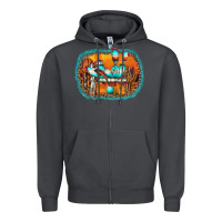 Smoke western cactus Zipper Hoodie - AdoDesignShop