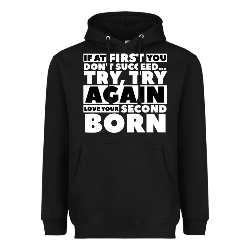 Second Born Gifts Heavyweight Hoodie by artisFamous | Teevron