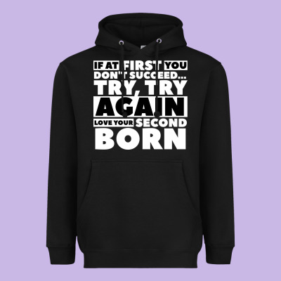 Second Born Gifts Heavyweight Hoodie Designed By Artisfamous