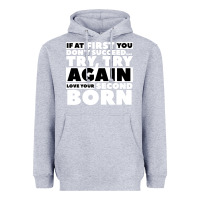 Heather Grey second born gifts Heavyweight Hoodie - artisFamous
