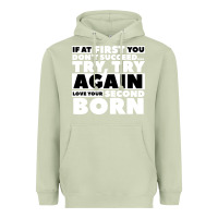 Matcha second born gifts Heavyweight Hoodie - artisFamous