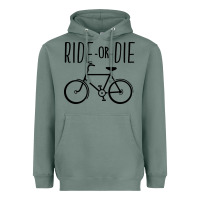 Sage ride or die bicycle Heavyweight Hoodie - artisFamous