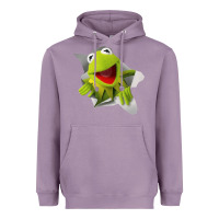 Lavender kermit the frog Heavyweight Hoodie - artisFamous