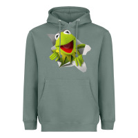 Sage kermit the frog Heavyweight Hoodie - artisFamous