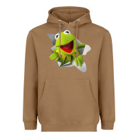 Toasted Coconut kermit the frog Heavyweight Hoodie - artisFamous
