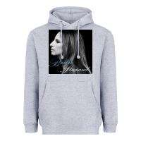 Heather Grey Barbra Streisand design Heavyweight Hoodie - artisFamous