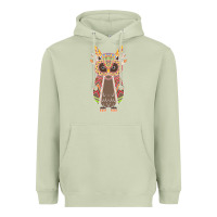 Matcha Native OWL Heavyweight Hoodie - artisFamous