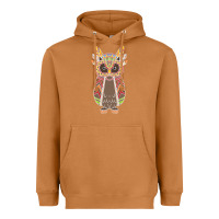 Meerkat Native OWL Heavyweight Hoodie - artisFamous