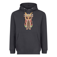 Smoke Native OWL Heavyweight Hoodie - artisFamous