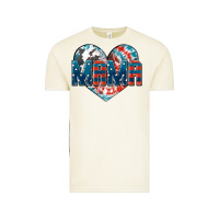Vintage Arctic American Mama heart Vintage Tee - FaDigitalArtStudio