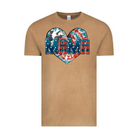 Vintage Camel American Mama heart Vintage Tee - FaDigitalArtStudio