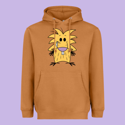 Norbet Angry Beaver Heavyweight Hoodie Designed By Artisfamous