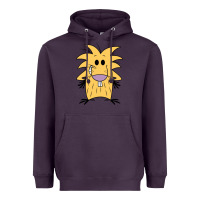 Plum norbet angry beaver Heavyweight Hoodie - artisFamous