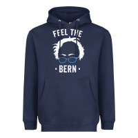 Navy bernie sanders for now Heavyweight Hoodie - artisFamous
