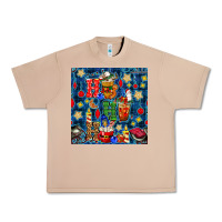 Burro christmas ho ho ho with coffee cups and ornaments with plaid seamless  Urban Heavy Tee - BundleAndBundleShop