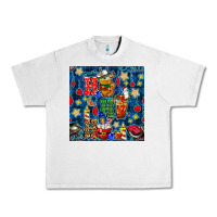 Lunar Rock christmas ho ho ho with coffee cups and ornaments with plaid seamless  Urban Heavy Tee - BundleAndBundleShop
