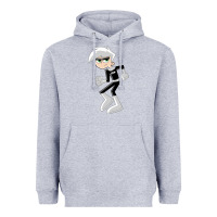 Heather Grey danny phantom run Heavyweight Hoodie - artisFamous