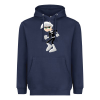 Navy danny phantom run Heavyweight Hoodie - artisFamous