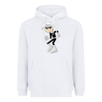 White danny phantom run Heavyweight Hoodie - artisFamous