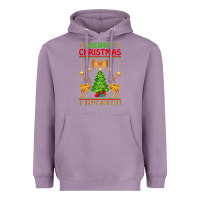 Lavender merry christmas Heavyweight Hoodie - artisFamous
