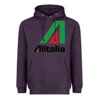 Plum alitalia Heavyweight Hoodie - artisFamous