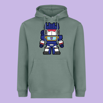 Soundwave Transformers Chibi Heavyweight Hoodie Designed By Artisfamous