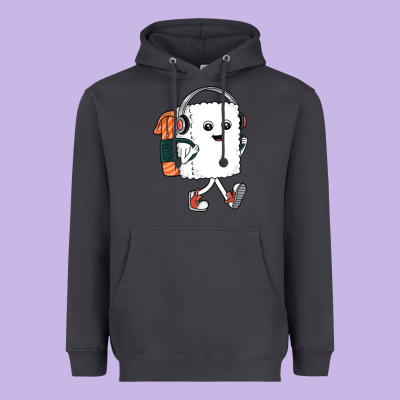 Sushi Cool Heavyweight Hoodie Designed By Artisfamous