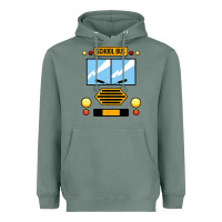 Sage school bus costume cool halloween Heavyweight Hoodie - artisFamous