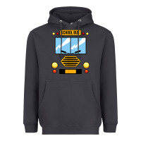 Smoke school bus costume cool halloween Heavyweight Hoodie - artisFamous