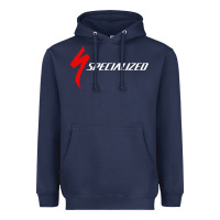 Navy bicycle company Heavyweight Hoodie - artisFamous