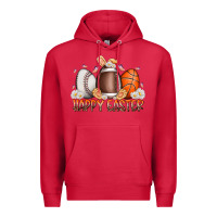 Cardinal happy easter day eggs Premium Hoodie - RacoonDesign