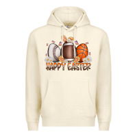 Sandshell happy easter day eggs Premium Hoodie - RacoonDesign