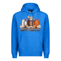 True Royal happy easter day eggs Premium Hoodie - RacoonDesign