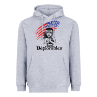 Heather Grey les deplorables Heavyweight Hoodie - artisFamous