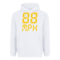 White 88mph funny Heavyweight Hoodie - artisFamous