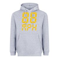 Heather Grey 88mph funny Heavyweight Hoodie - artisFamous