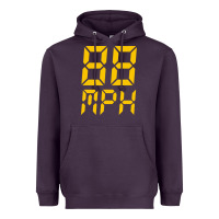 Plum 88mph funny Heavyweight Hoodie - artisFamous
