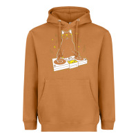 Meerkat cat dj Heavyweight Hoodie - artisFamous