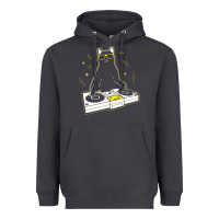 Smoke cat dj Heavyweight Hoodie - artisFamous